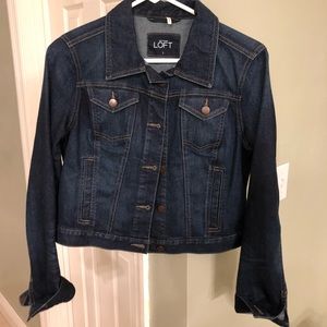Loft denim jacket. Worn twice.